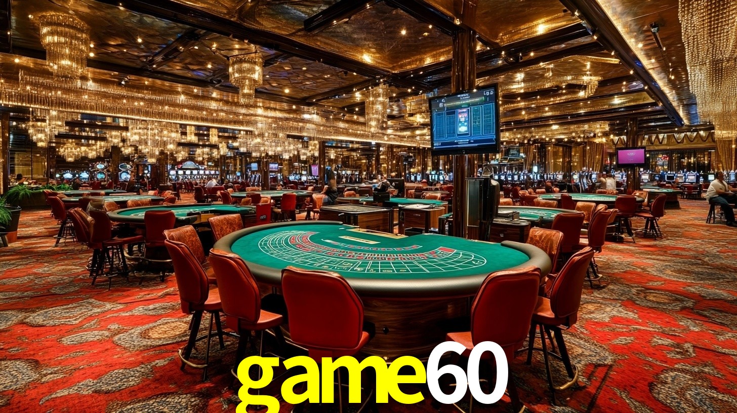 Sinta a adrenalina dos jogos de cassino com game60